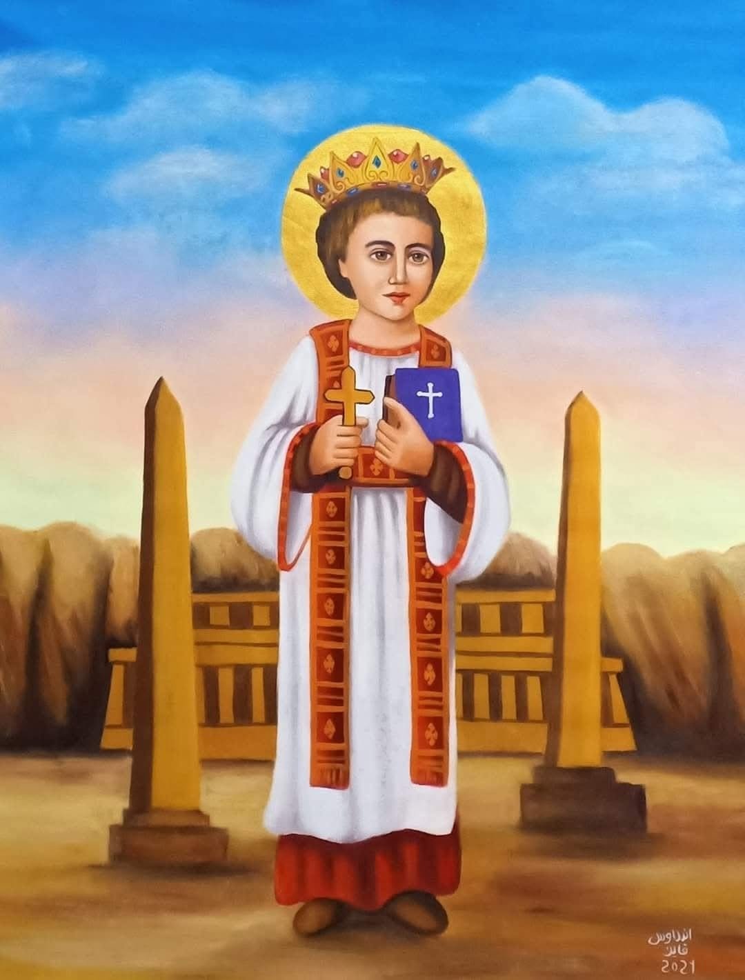 أيقونة القديس الطفل موسى